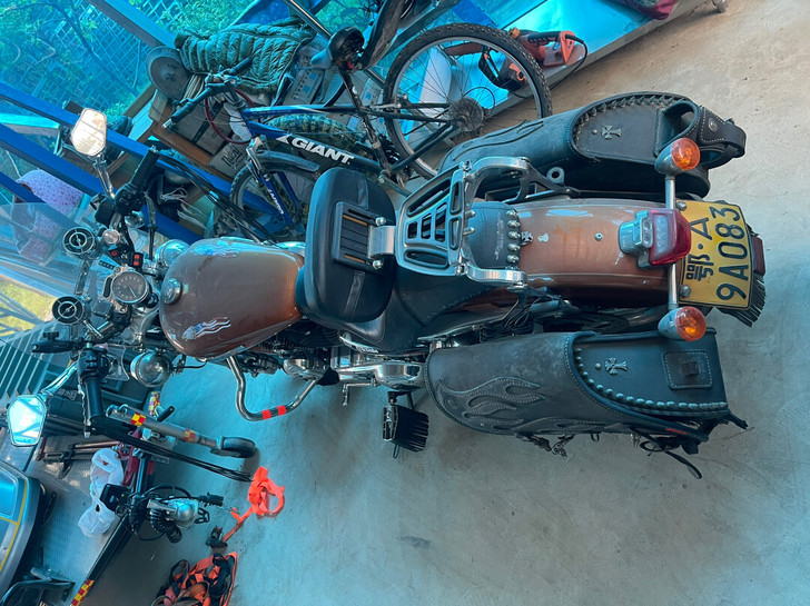 哈雷XL1200C定制版 大贸刚年审 15...
