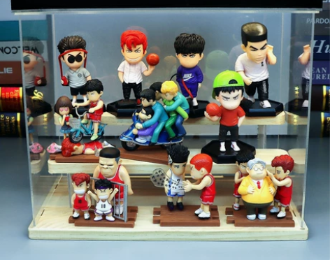 手办灌篮高手动漫模型摆件樱木花道流川枫三