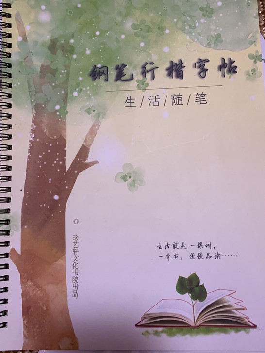 赠品 可送全新字贴送纸 还有一支钢笔 要的...