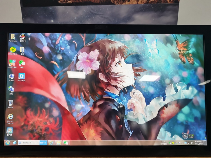 全新卖二手24寸显示器iiyama饭山显示...