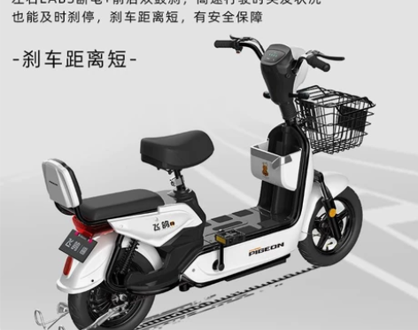 全新飞鸽电动车 续航70公里小钢炮 全国包...