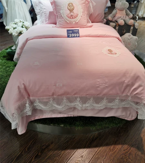 梦洁宝贝高端床品四件套公主风梦洁宝贝高端的...