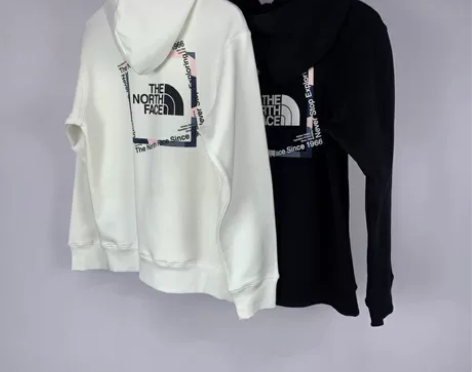 TheNorthFace北面宽松套头印花连...