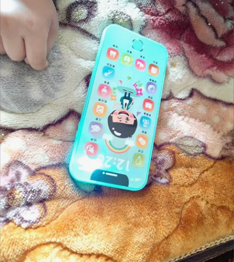 可充电触屏手机宝宝模型仿真玩具小孩益智儿童...