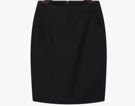 职业包裙包臀半身裙女夏工装短裙子工作裙西装...