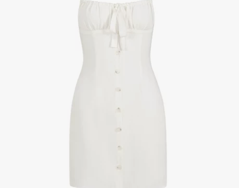 ITSNIKAR「小朱莉」法式复古气质白色...