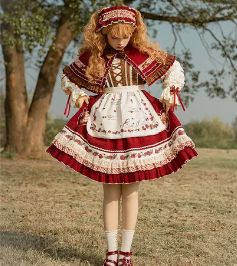 ?Alice girl原创新款 小红帽田园...