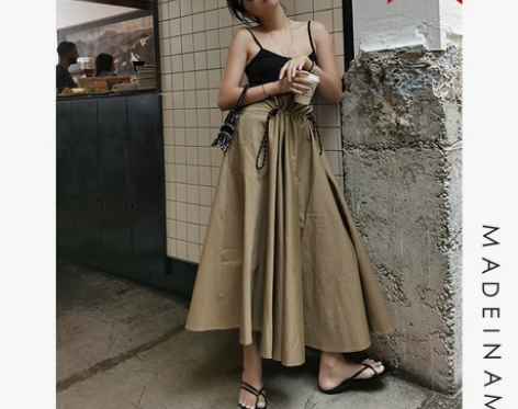 MADEINAM2020早春比例神裙 工装...