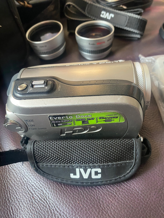 摄像机，jvc gz-mg275 高端长焦...