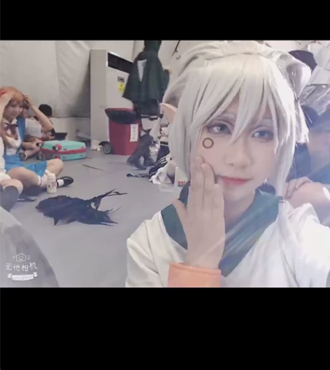 凹凸世界帕洛斯c服除手套 包含假发 送脸贴...