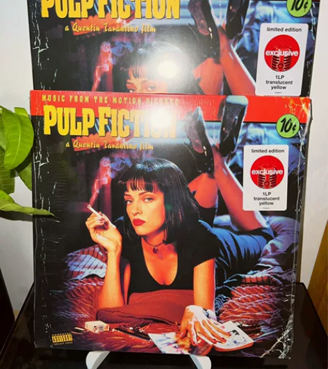 【现货】低俗小说 黄胶 Pulp Fict...