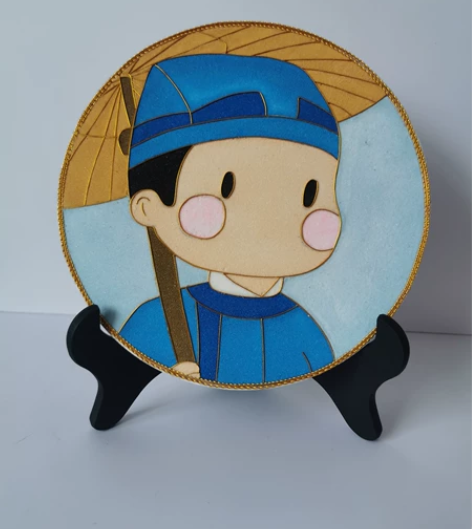 景泰蓝掐丝珐琅工艺画 定制成品半成品 尺寸...