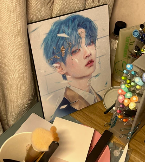 30不包出崔秀彬无框画 可直拍 全新 tx...