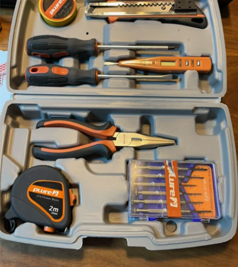 9成新 plure工具箱 8件套 几乎没用...