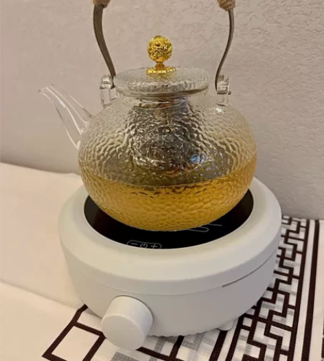 茶馆不开了，全新低价处理!耐高温锤纹玻璃煮...
