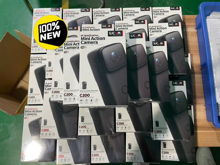 SJCAM C200拇指运动相机摩托车骑行...