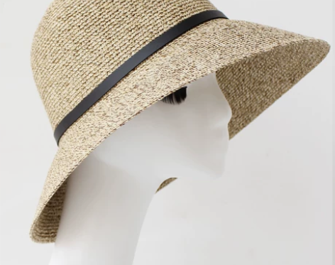 包邮亚麻大檐遮阳帽草帽女士夏天韩版太阳帽渔...