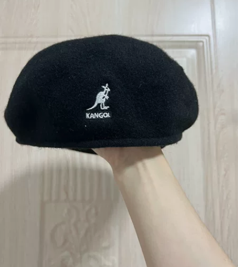 秋冬帽子贝雷帽渔夫帽针织帽 Kangol贝...