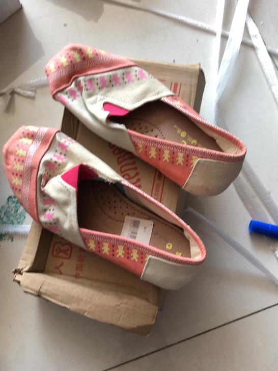 36码帆布鞋 19号