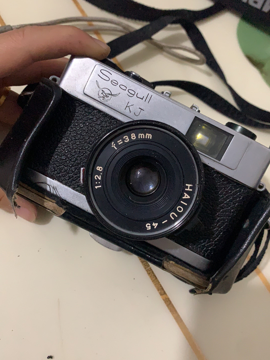 海鸥相机KJ，成色如图不知道好坏