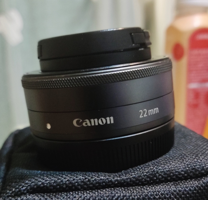 佳能定焦22mm F2饼干镜头canon微...