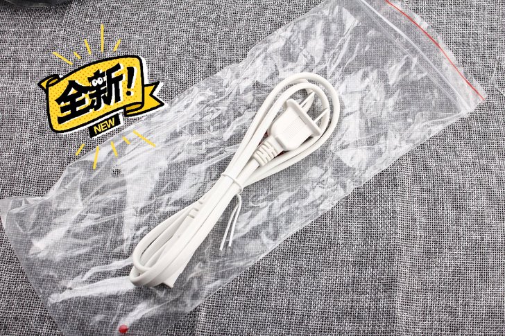 白色8字数码相机电源线 插头超好质量1.2...