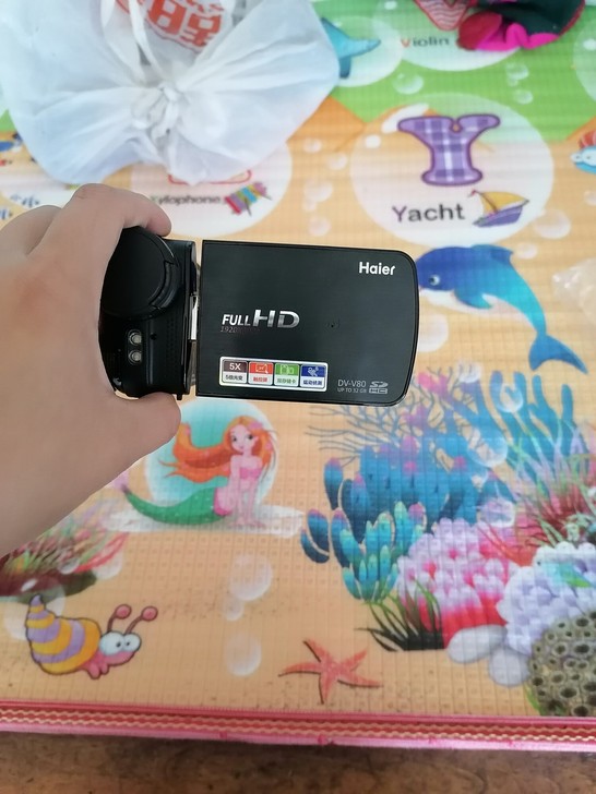 相机，摄录机. DV闲置，就用一次，一直闲...