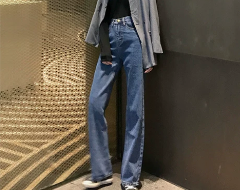 s码 适合90以内的美女穿，港味阔腿裤20...