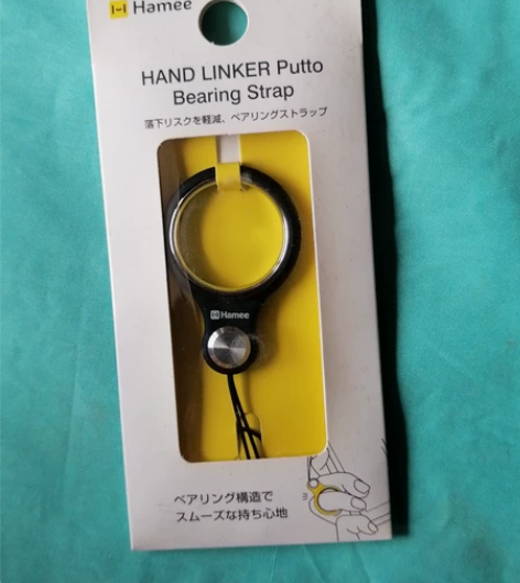 日本Hamee正品苹果安卓手机挂绳指环手机...