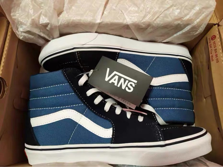 万斯vans sk8正品海军蓝现货