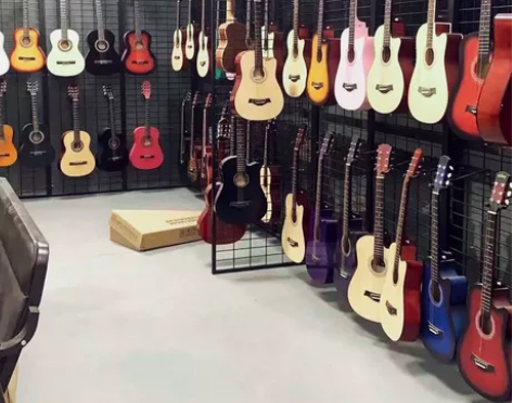 吉他初学者 民谣木吉他 实木41寸38寸 ...