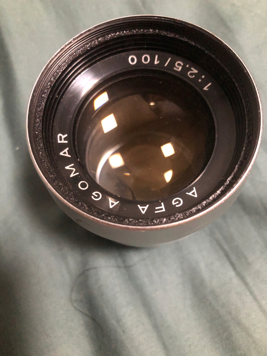 爱克发100/2.5老镜头！已改M42口！