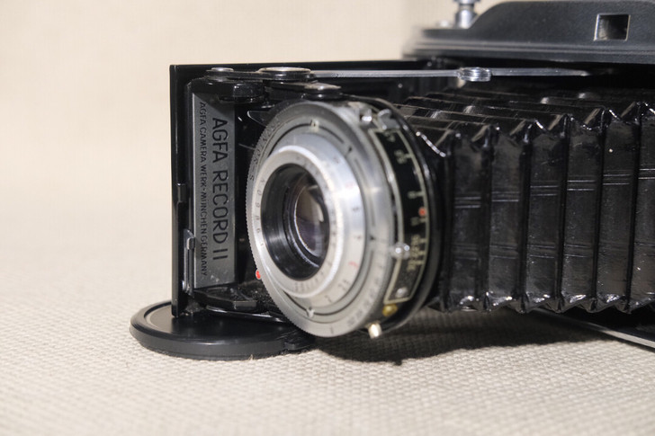 德国爱克发Agfa 105/4.5皮腔折叠...
