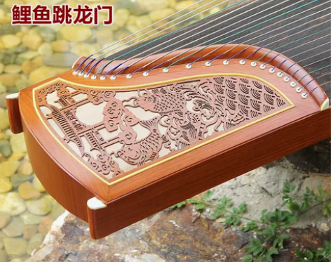 润扬古筝 百凤朝阳专业教学入门挖嵌琴 初学...