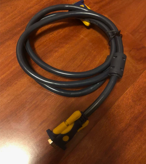 VGA线电脑主机显示器投影仪连接线高清视频...