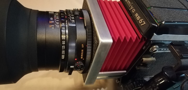 玛米亚rb67相机皮腔订做《枣红色》，制作...