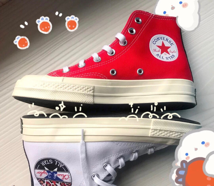 匡威女鞋1970s高帮 38码 95新 穿...