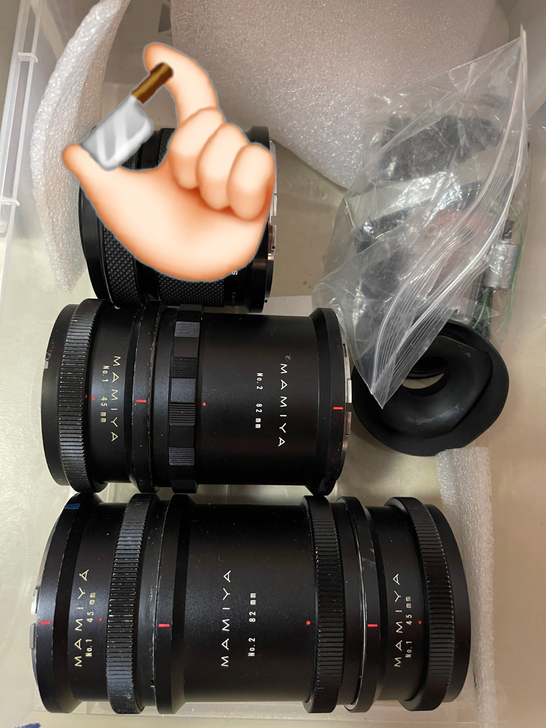 玛米亚rb67 微距接环1号 2号