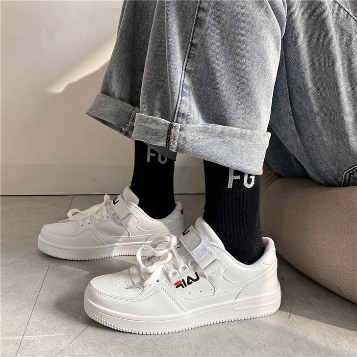 chic学院风情侣休闲板鞋ins超火的鞋子...