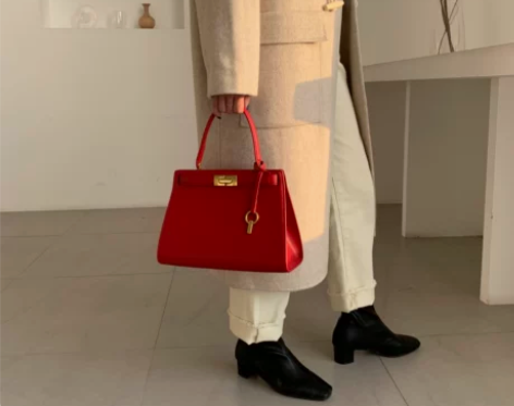 红色结婚包包新娘包包2021年新款大气婚礼...