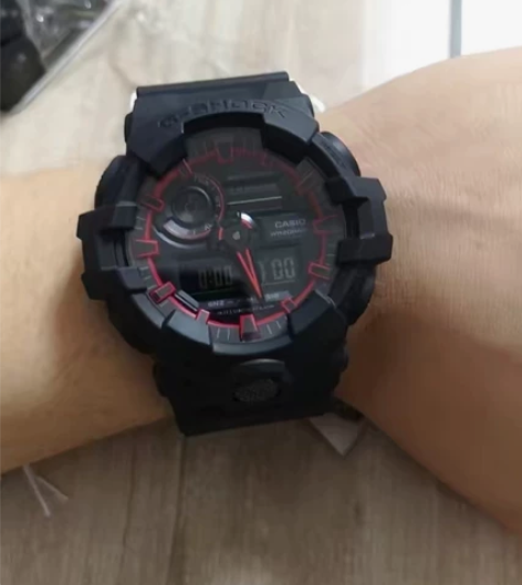 卡西欧GA-700SE-1A4手表 得物已...