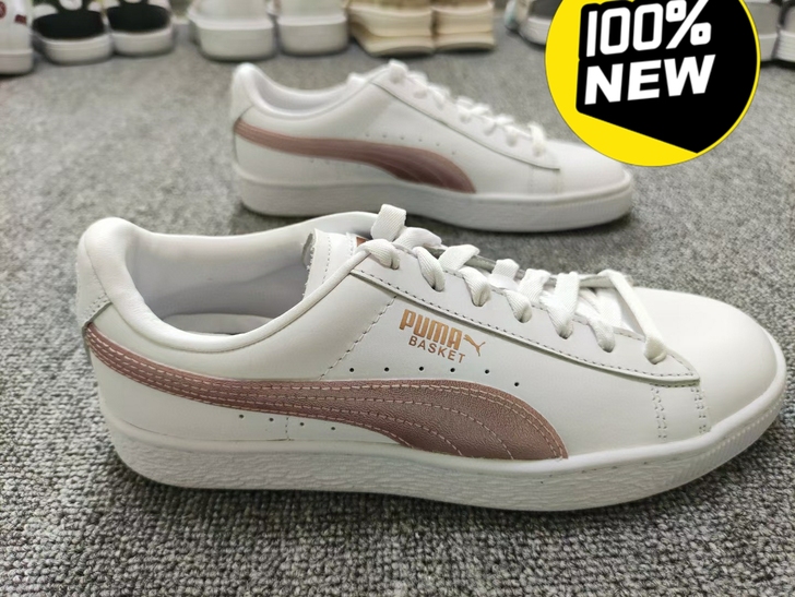 Puma彪马 Basket 玫瑰金 36 ...