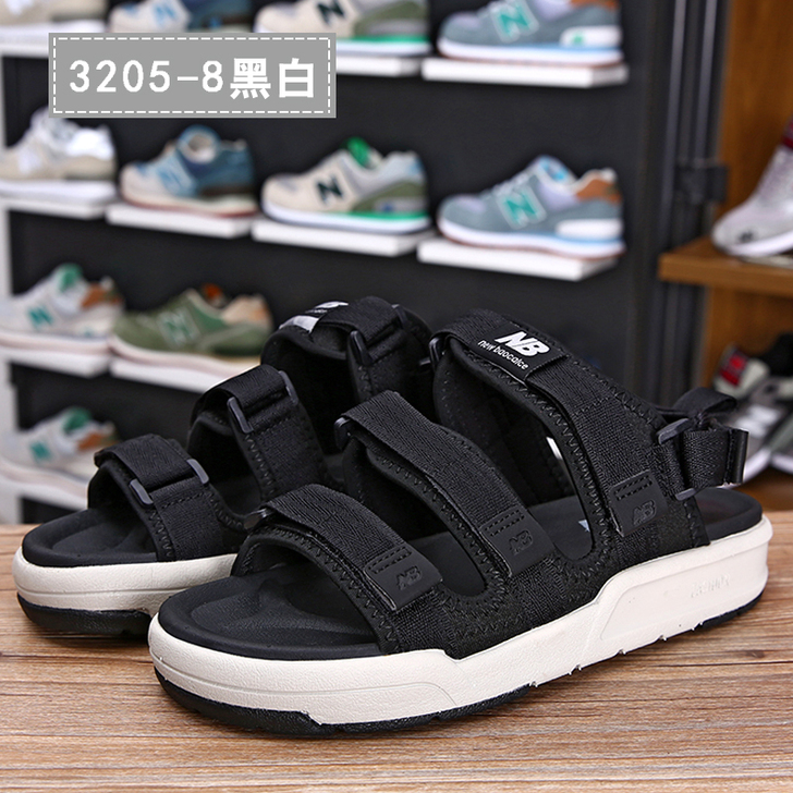 豪新百伦斯凯 运动沙滩鞋,黑底的,40码,...