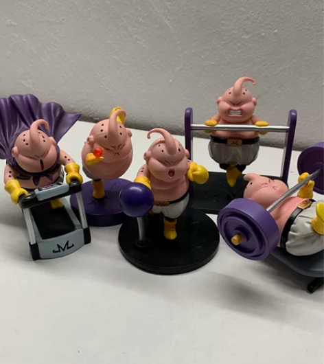 全新国产七龙珠GK肌肉健身布欧拳击杠铃魔人...