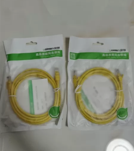 绿联(UGREEN)超五类网线 千兆网络连...