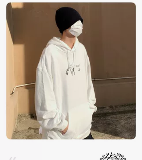 OFF OW WHITE背后Peace环保...