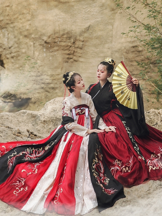 龙母同款披帛+东月棠披帛