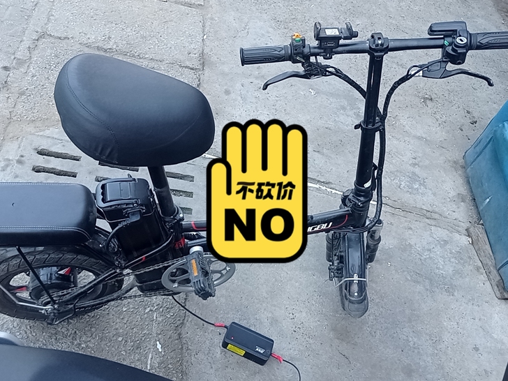 正步48伏16安折叠电动车，折叠后可以放在...