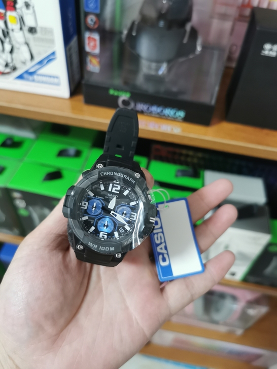 casio旗舰店MCW-100H运动手表防...