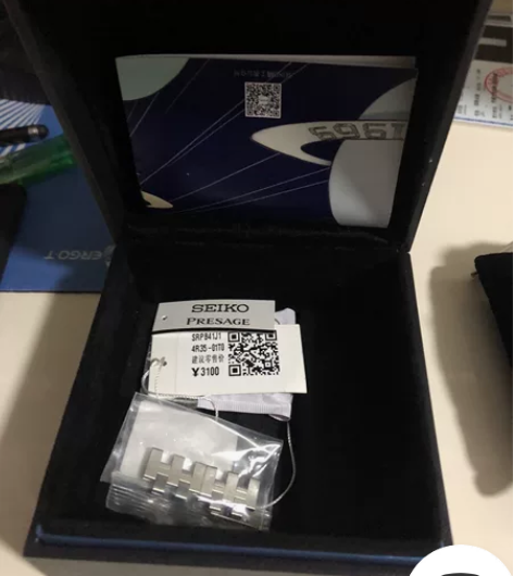 精工手表鸡尾酒，箱说齐全，99新只带过两次...